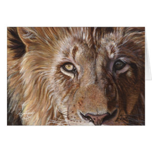 Arte de la pintura de la cara del león