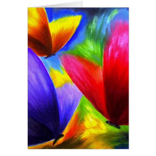 Arte de la pintura de la mariposa - multi (Frente)