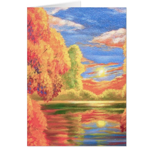 Arte de la pintura de paisaje - multi (Frente)