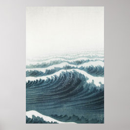 Arte De La Playa Gris Azul