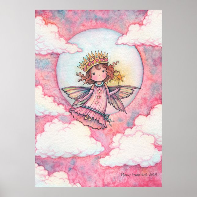 Arte de la princesa hada Daphne por Molly Harrison (Frente)