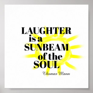 arte de la risa cita el sol amarillo y blanco