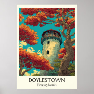 Arte de la Torre Histórica de la Vintage de Doyles
