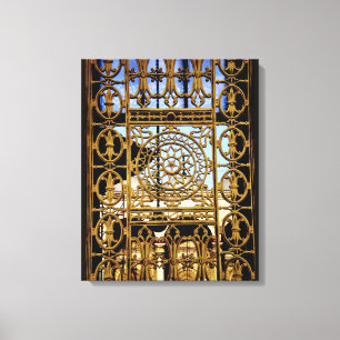 Arte de la ventana de hierro