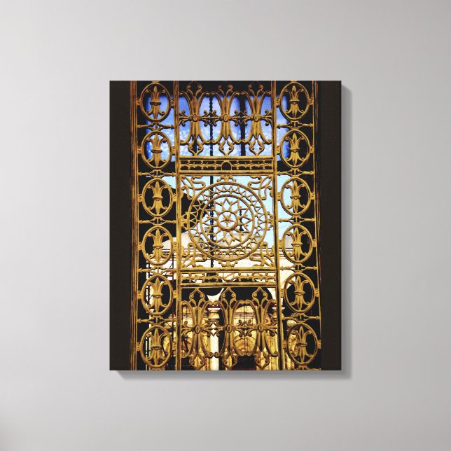 Arte de la ventana de hierro (Anverso)