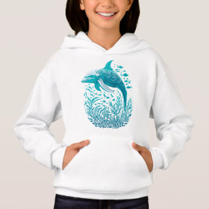 Arte de la vida marina   Diseño gráfico delfín