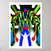 Arte de la vida vegetal extraterrestre