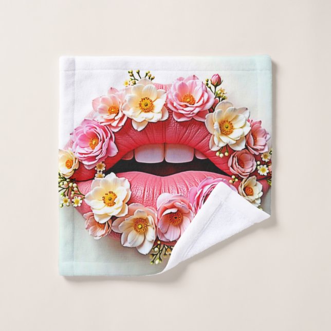 Arte de Labios Florales (Toallita)