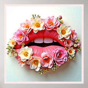 Arte de Labios Florales