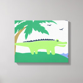 Arte de lagarto tropical para niños, Safari Sky Lo