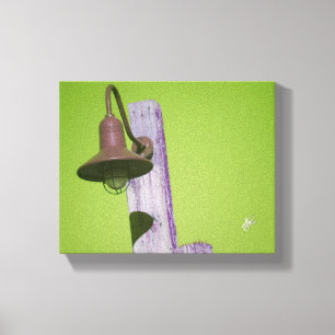 Arte de lámpara de Langley en lavanda lima