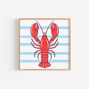 Arte de Langosta Mediterránea Costera Pintada a Ma