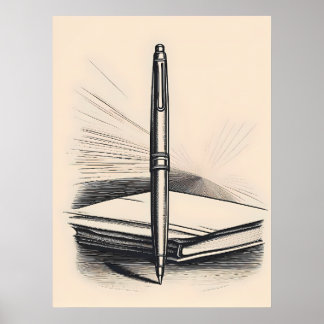 Arte de lápiz minimalista - Dibujo de líneas elega
