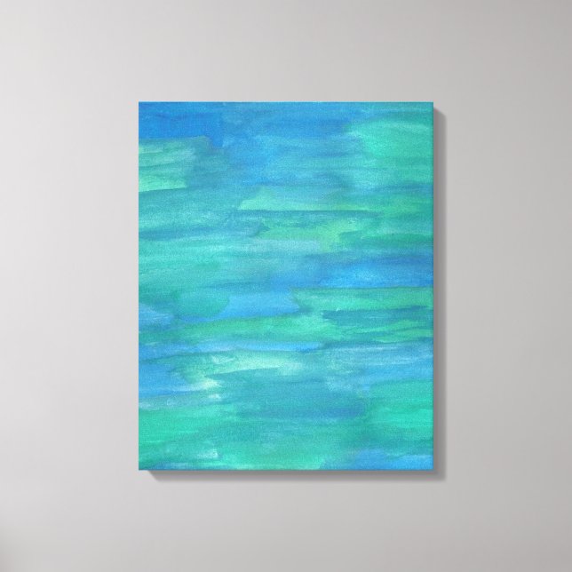 Arte de lienzo abstracto de la Madre Tierra (Anverso)