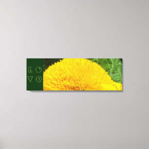 Arte de lienzo de AMOR Impresiones de girasoles am