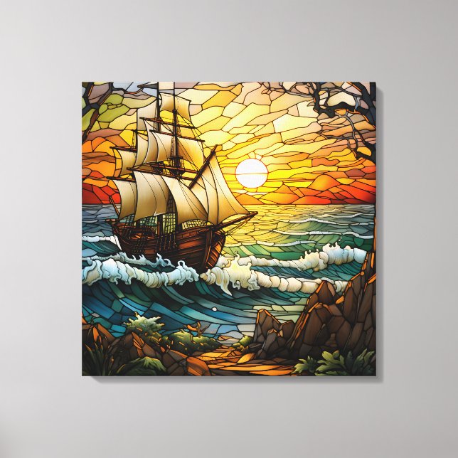 Arte de lienzo de barco (Anverso)
