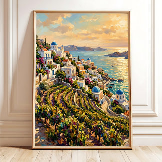 Arte de lienzo de campo impresionista