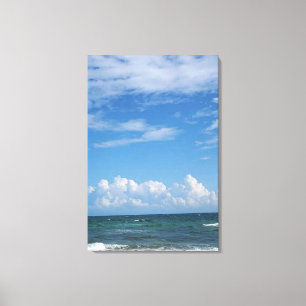 Arte de lienzo de cielo/mar en Bahamas #2