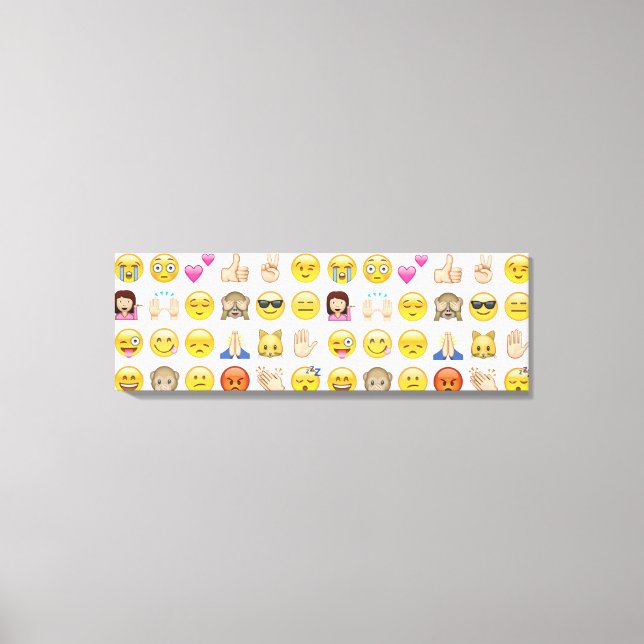 arte de lienzo de emoji (Anverso)