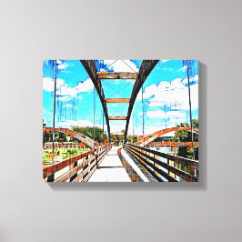 Arte de lienzo multimedia