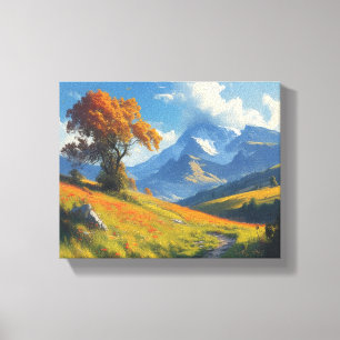 Arte de lienzo natural