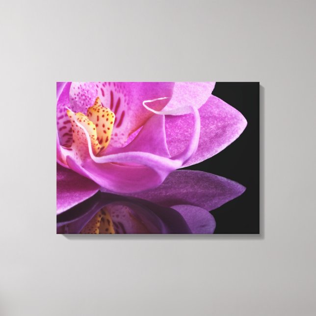 Arte de lienzo-orquídea (Anverso)