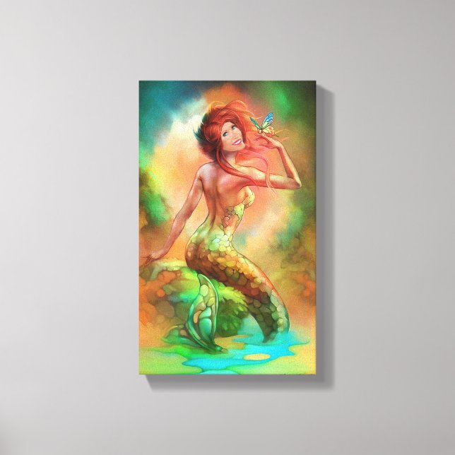 Arte de lienzo para sirenas (Anverso)