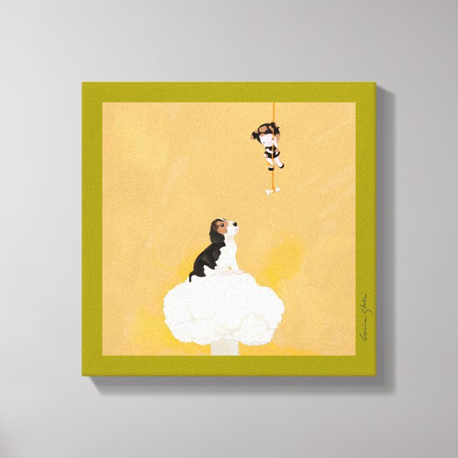 Arte de lienzo por Cristina Ghelfi (Anverso)