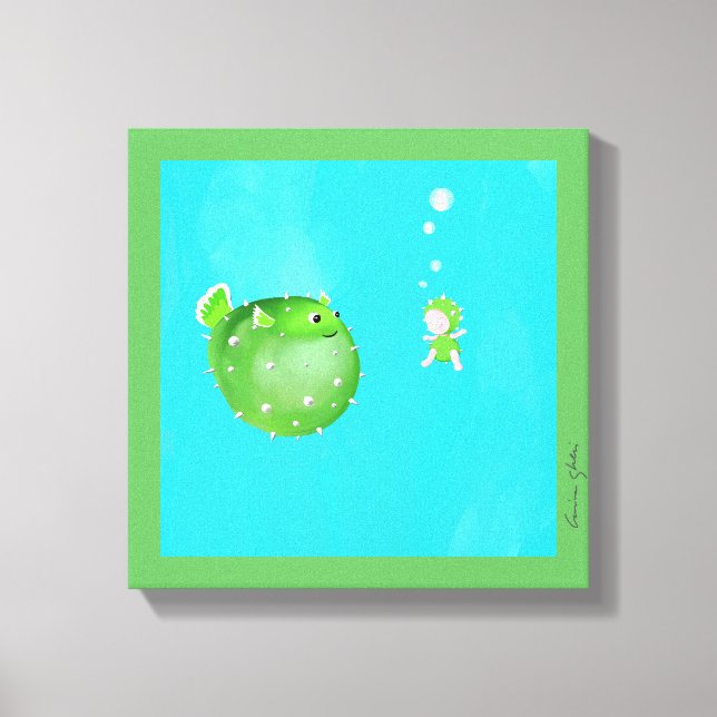 Arte de lienzo por Cristina Ghelfi (Anverso)