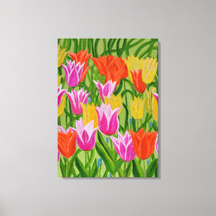 Arte de lienzo Tulips 2