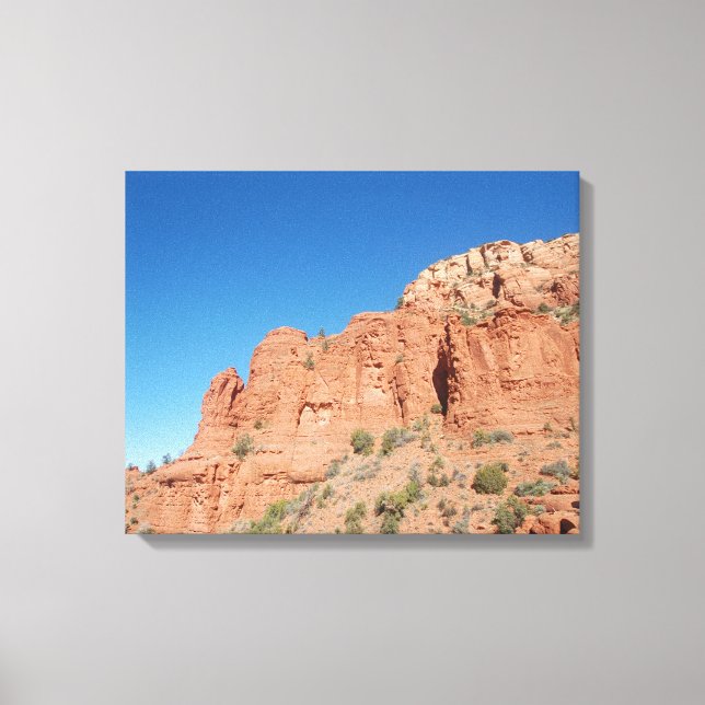 Arte de lienzos de paisajes rocosos del suroeste d (Anverso)