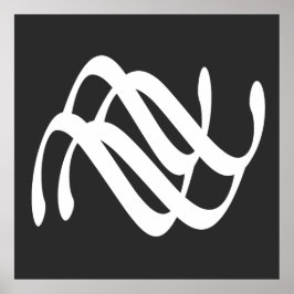 arte de línea abstracto moderno