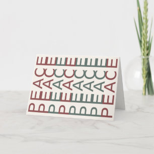 Arte de línea arquitectónica Paz de Navidad Nórd