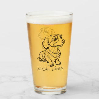 Arte de línea de Dachshund - Estilo de vida Low Ri