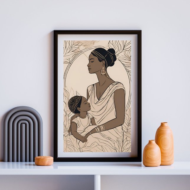 Arte de línea de Madre e Hija Regia  (Subido por el creador)