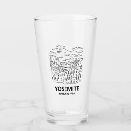 Arte de línea del Parque Nacional Yosemite