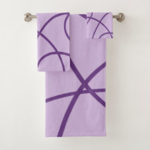Arte de línea en morado