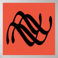 arte de línea geométrica abstracta