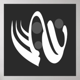 arte de línea geométrica abstracta