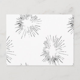 Arte de línea, gris claro, postal geyser