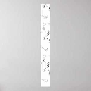 Arte de línea, Rótulo Pedestal de polvo estelar