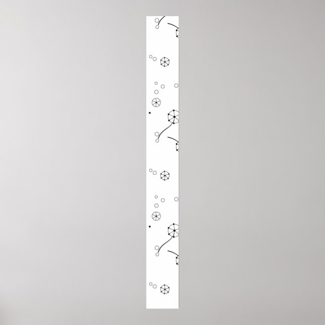 Arte de línea, Rótulo Pedestal de polvo estelar (Frente)