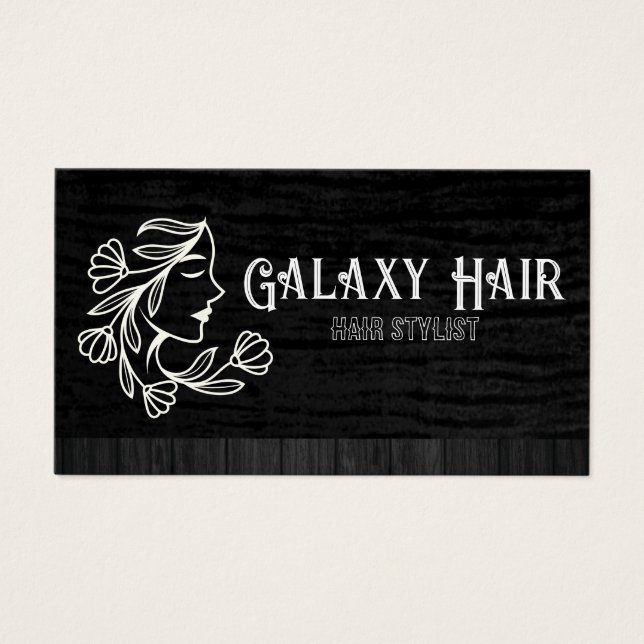 Arte de líneas femeninas | Logo de belleza femenin (Frente)