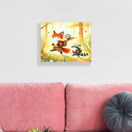 Arte de Lona para Pared de Vivero de Amigos del Bo