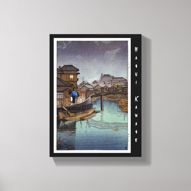 Arte de los días lluviosos de Kawase japonés orien (Anverso)