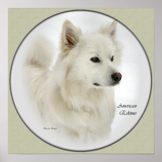 Arte de los regalos del perro esquimal estadounide