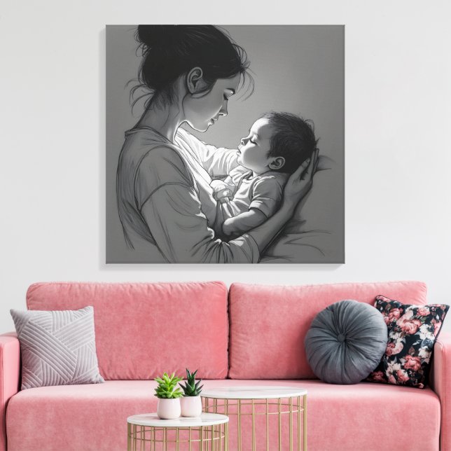 Arte de madre e hijo (Insitu (Sala de estar))