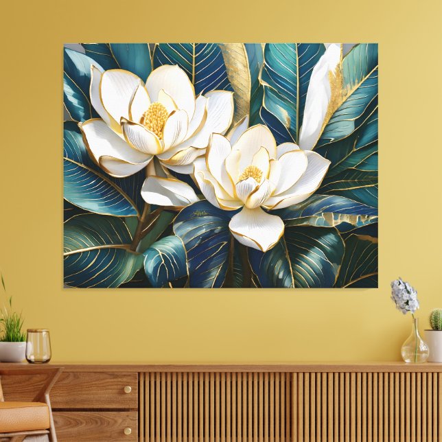 Arte de Magnolia del Sur (Insitu (Sala de estar))