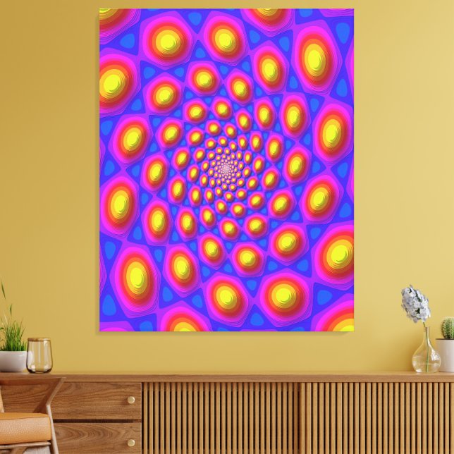 Arte de Mandala de Estado Propio Cuántico (Insitu (Sala de estar))