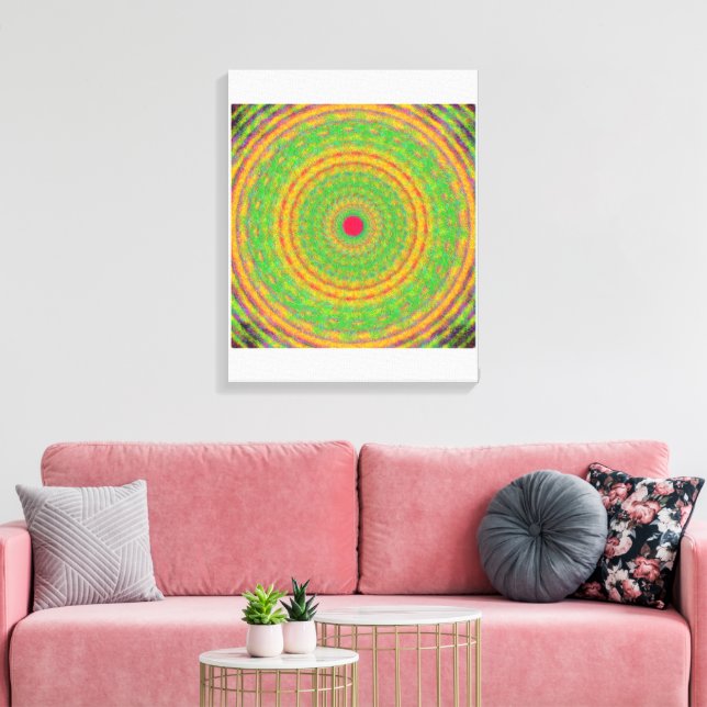 Arte de Mandala de Mecánica Cuántica  (Insitu (Sala de estar))